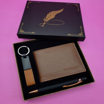 Cüzdan Anahtarlık Kalem Set