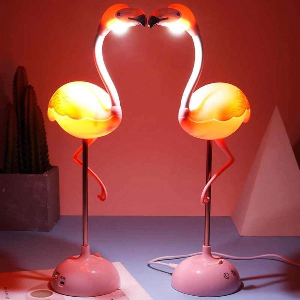 Dokunmatik Usb'Li Flamingo Gece Lambası