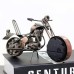 Dekoratif Metal Motosiklet Saat