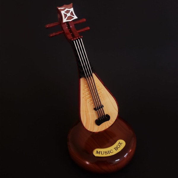 Kurmalı Saz Tasarımlı Müzik Kutusu