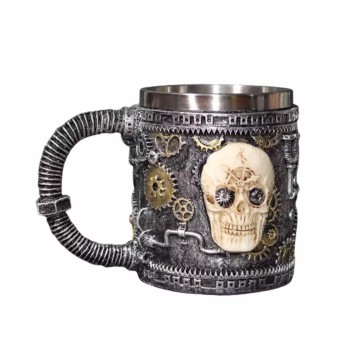 3D Çelik Kupa 450Ml