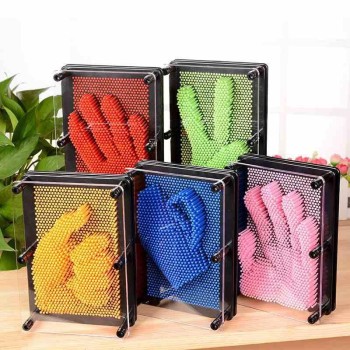 3D Pin Parmak Izi Plastik Çocuk Oyuncağı Orta Boy