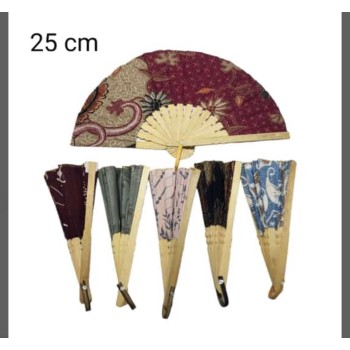 Ahşap Yelpaze 25Cm 12 Adet