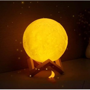 Ay Işığı Gece Lambası Büyük Boy 15Cm Pilli
