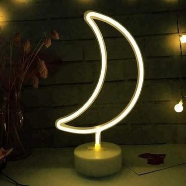 Ay Neon Led Gece Lambası