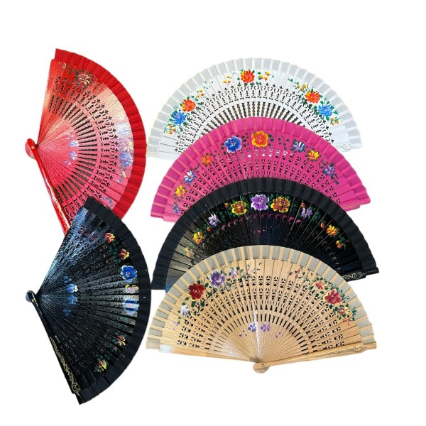 Bambu Yelpaze Karışık 12 Adet