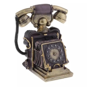 Dekoratif Polyester Eski Telefon