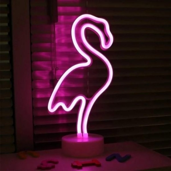 Flamingo Neon Led Gece Lambası