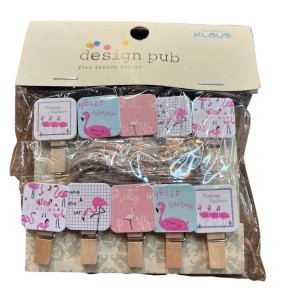 Flamingo Resim Mandalı 12 Paket (120 Adet)