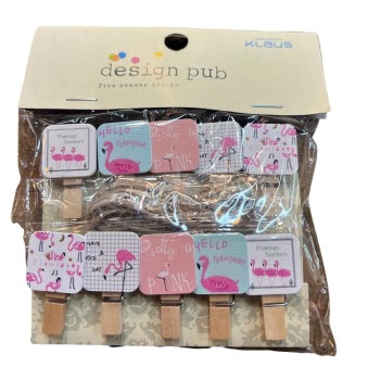 Flamingo Resim Mandalı 12 Paket (120 Adet)