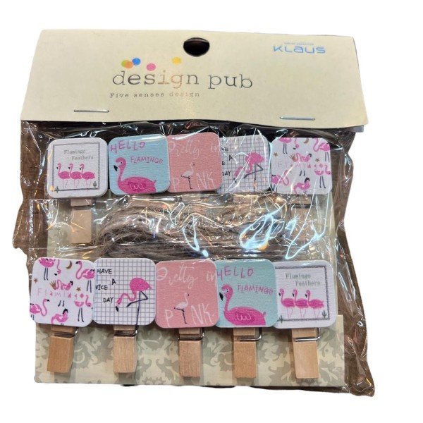 Flamingo Resim Mandalı 12 Paket (120 Adet)