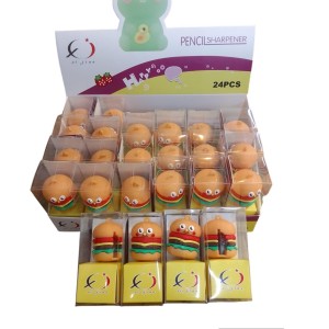 Hamburger Şeklinde Kalem Tıraş 24 Adet
