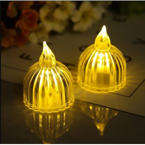 Kristal Pilli Mum 5Cm 24 Adet