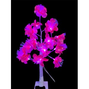 Led Dekoratif Ağaç 60Cm Pembe