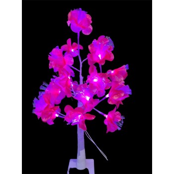 Led Dekoratif Ağaç 60Cm Pembe