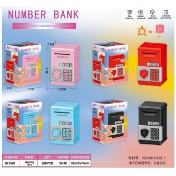 Mini Atm Kumbara 11Cm