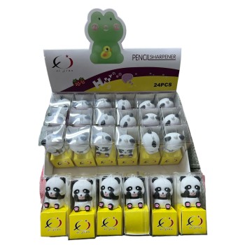 Panda Şeklinde Kalem Tıraş 24 Adet