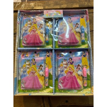 Prenses Mini Defter Seti Kutu 16 Adet