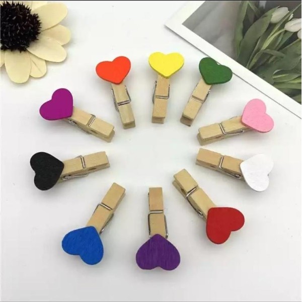 Renkli Kalpler Resim Mandalı 12 Paket (120 Adet)