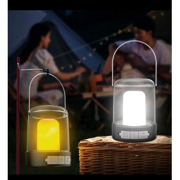 Şarj Edilebilir Led Kamp Feneri, 3 Mod