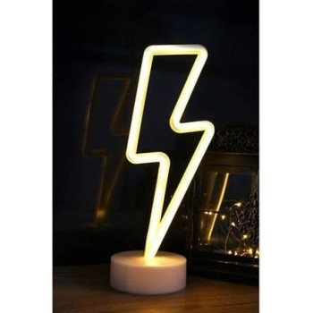 Şimşek Neon Led Gece Lambası