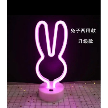 Tavşan Kulak Neon Led Lamba