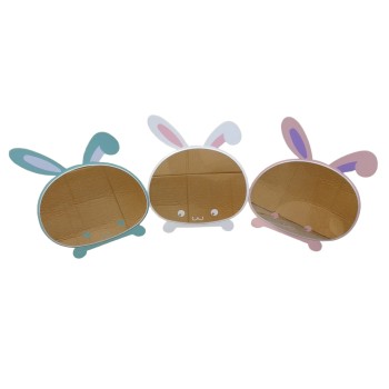 Tavşan Tasarımlı Ayaklı Ayna 22Cm