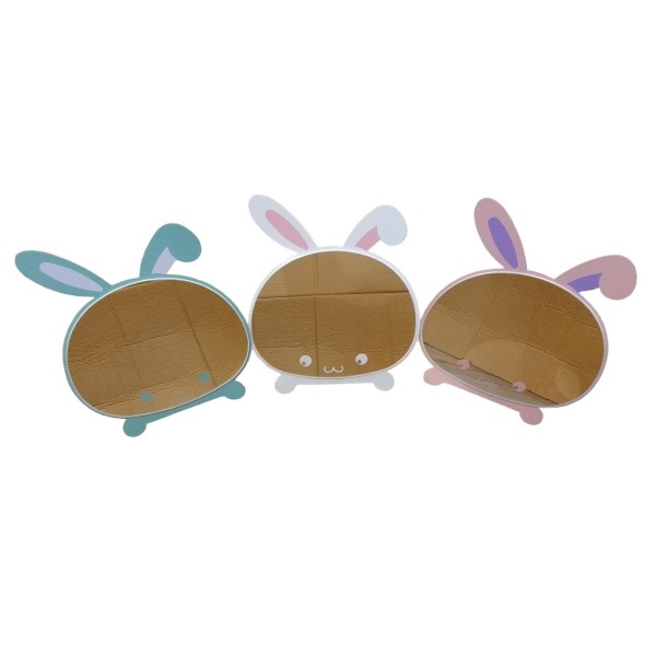 Tavşan Tasarımlı Ayaklı Ayna 22Cm