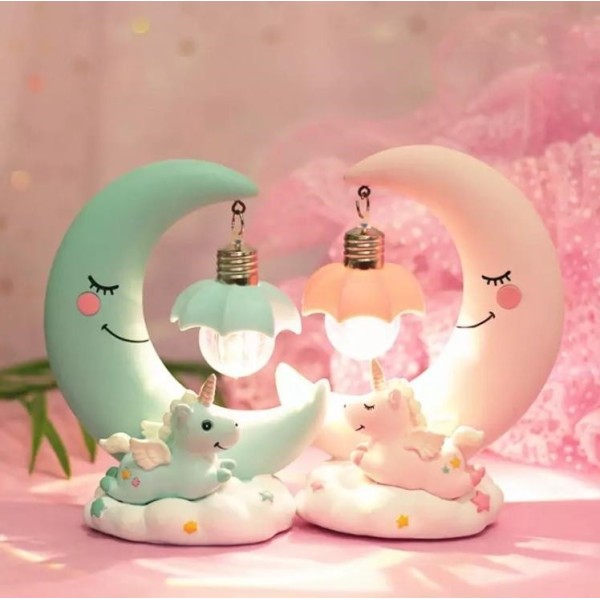 Unicorn Ay Gece Lambası