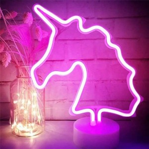 Unicorn Neon Led Gece Lambası