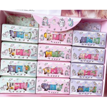 Unicorn Yuvarlak Yapışkan Bant 12 Kutu