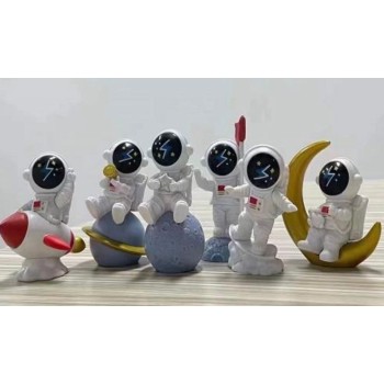 Uzay Temalı Astronot 6 Lı Set Biblo