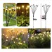 6 Led'Li Güneş Enerjili Bahçe Çiti Aydınlatma Lamba (Sarı)