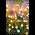 8 Led'Li Güneş Enerjili Bahçe Çiti Aydınlatma Lamba (Renkli)
