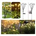 8 Led'Li Güneş Enerjili Bahçe Çiti Aydınlatma Lamba (Sarı)