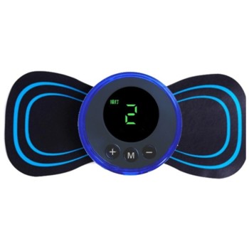 8 Modlu Mini Şarjlı Kelebek Lcd Ekran Ems Boyun Omuz Kol Sırt Ele..