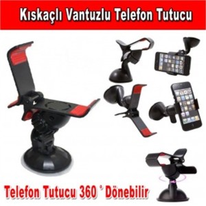 Araç İçi Kıskaçlı Telefon Tutucu
