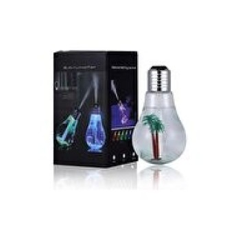 Hava Nemlendirici Ampul Görünümlü Hazneli Buhar Makinesi 400 Ml.