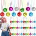 70'Ler 80'Ler Ve 90'Lar Temalı Disko Topu Kolye Seti 6 Adet