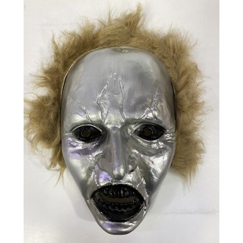 Açık Kahve Saçlı Plastik Michael Myers Maskesi 26X17 Cm