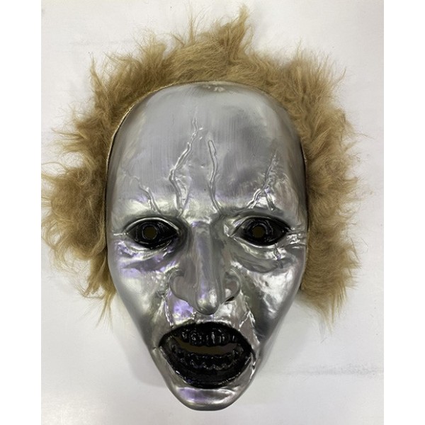 Açık Kahve Saçlı Plastik Michael Myers Maskesi 26X17 Cm