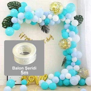 Balon Zincir Yapma Aparatı Balon Kemeri Balon Şerit Aparatı 5 Met..