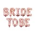 Bride To Be Yazılı Folyo Balon Rose Gold Renk 35 Cm