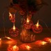 Cadılar Bayramı Halloween Balkabağı Temalı Led Işık 2 Metre