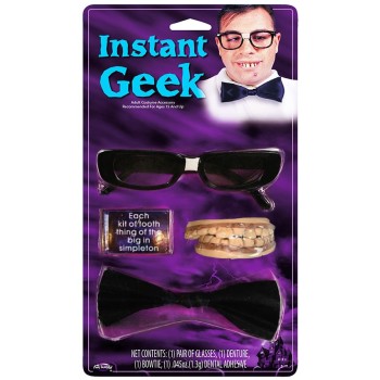 Çalışkan Öğrenci - İnek Öğrenci Espri Kostüm Aksesuar Seti 3 Parç..
