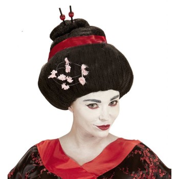 Çinli Peruk Japon Peruğu Geisha Peruğu Çocuk Ve Yetişkin Boy