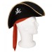 Çocuk Boy Kadife Jack Sparrow Denizci Kaptan Jack Korsan Şapkası 45X16 Cm