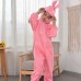 Çocuk Tavşan Kostümü Pembe Renk 6-7 Yaş 120 Cm