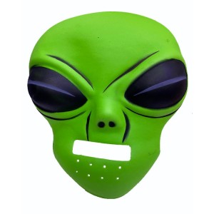 Ghoulish Productions Green Alien Mask 45X30 Cm ( Uzaylı )