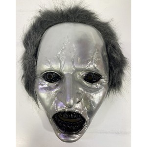 Gri Saçlı Plastik Michael Myers Maskesi 26X17 Cm